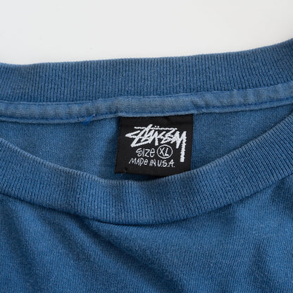 Stussy 80S Double-sided print T-shirt Size XL
