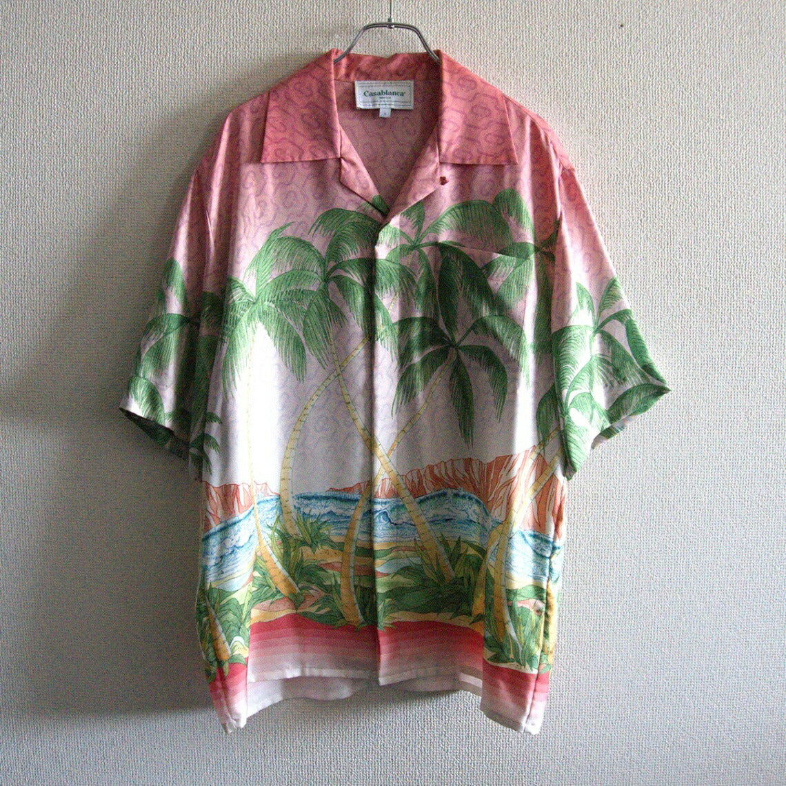 Casablanca 21SS ROSE A MAUI SHIRT Size S