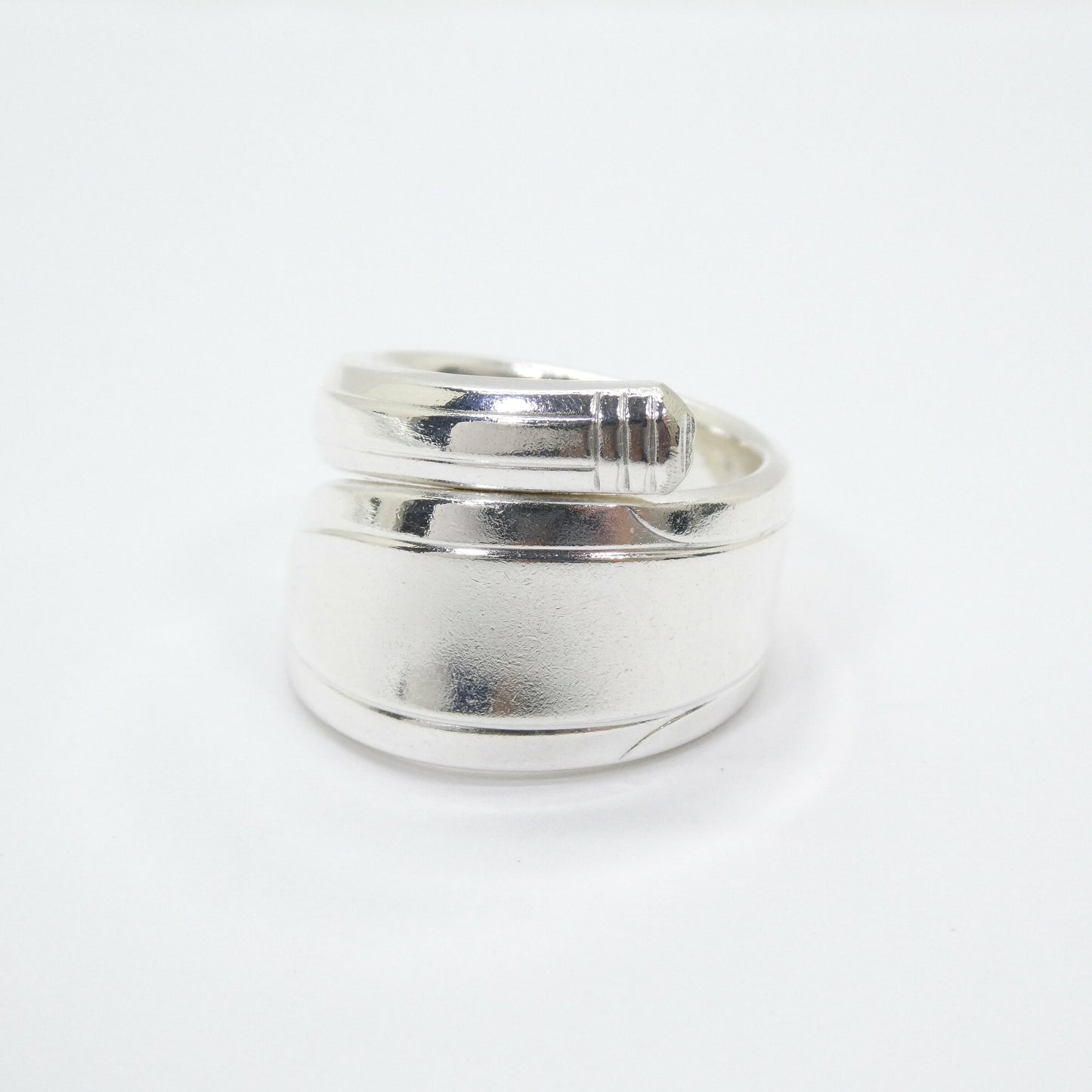 NOBILITY PLATE Vintage Silver Plate Spoon Ring Size ONE SIZE