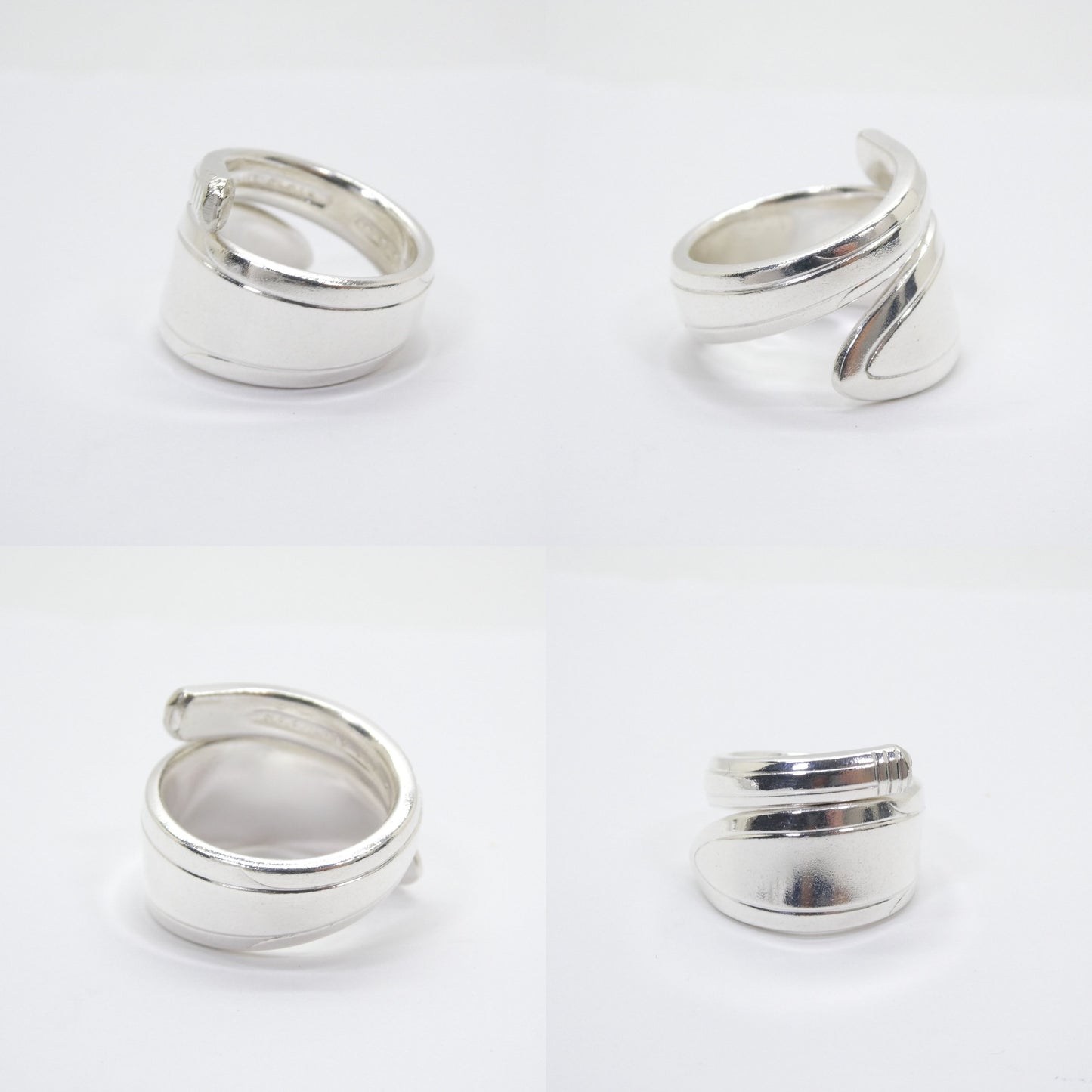 NOBILITY PLATE Vintage Silver Plate Spoon Ring Size ONE SIZE