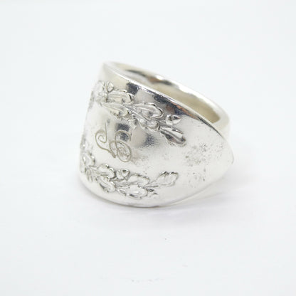 Unknown Vintage Silver Plate Spoon Ring Size ONE SIZE