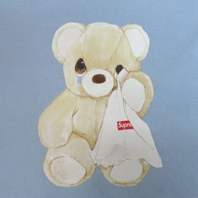 Supreme 25SS Bear T-Shirt "Powder Blue" Size XXL