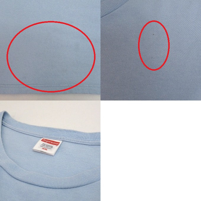 Supreme 25SS Bear T-Shirt "Powder Blue" Size XXL
