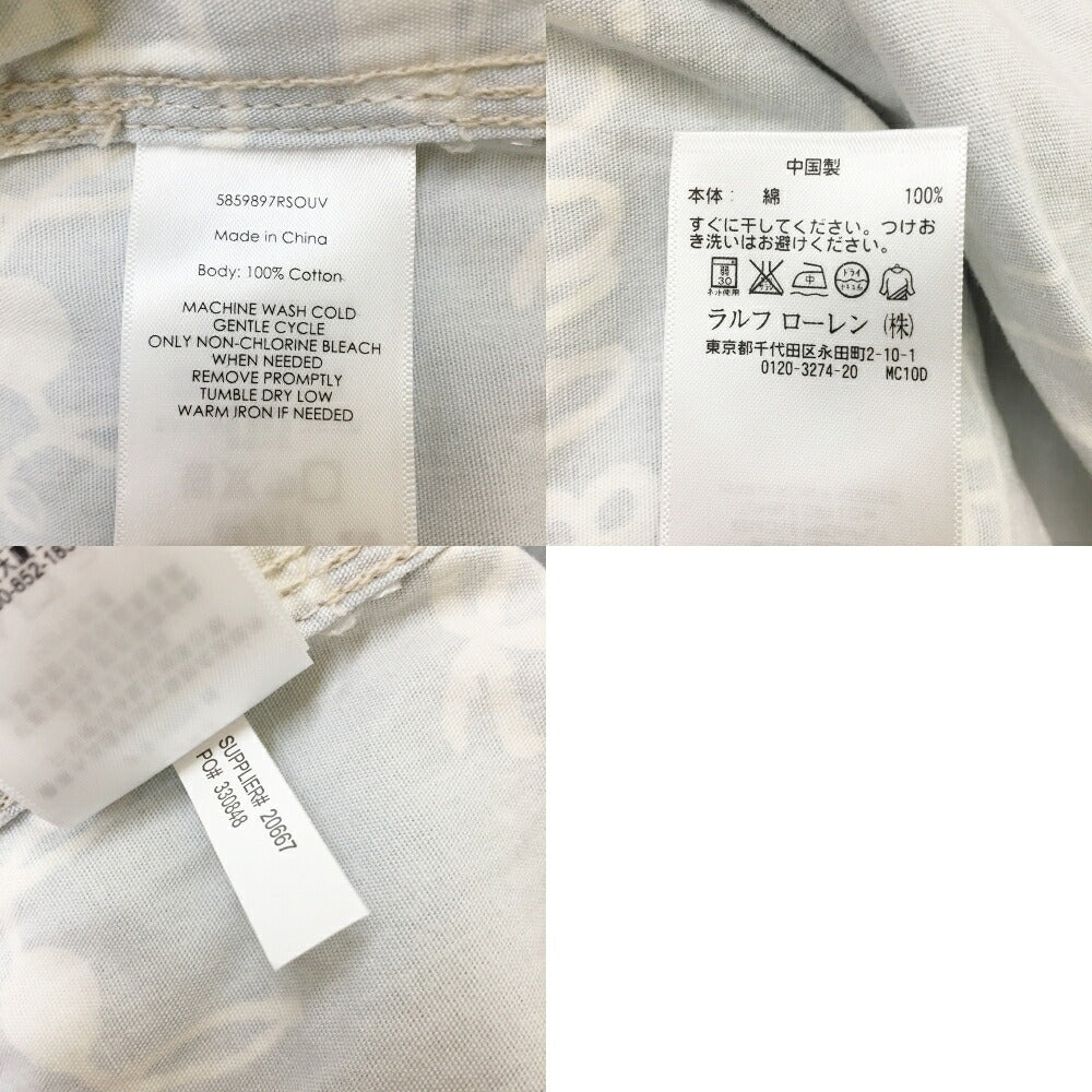 RRL Hawaiian Print Shorts Blue Size 34