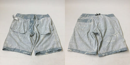 RRL Hawaiian Print Shorts Blue Size 34