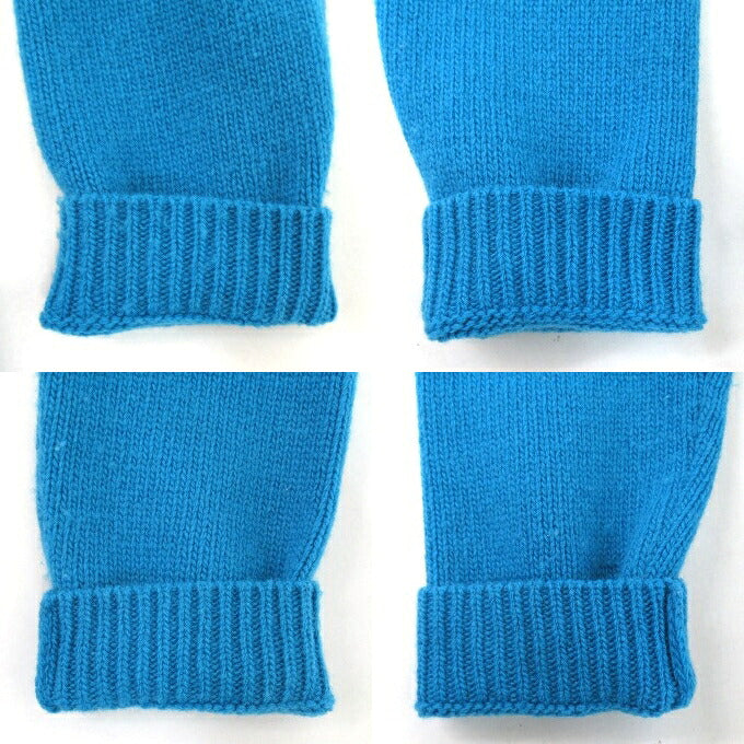GUCCI Bee Wool Knit Sweater Blue Size XS