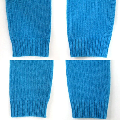 GUCCI Bee Wool Knit Sweater Blue Size XS