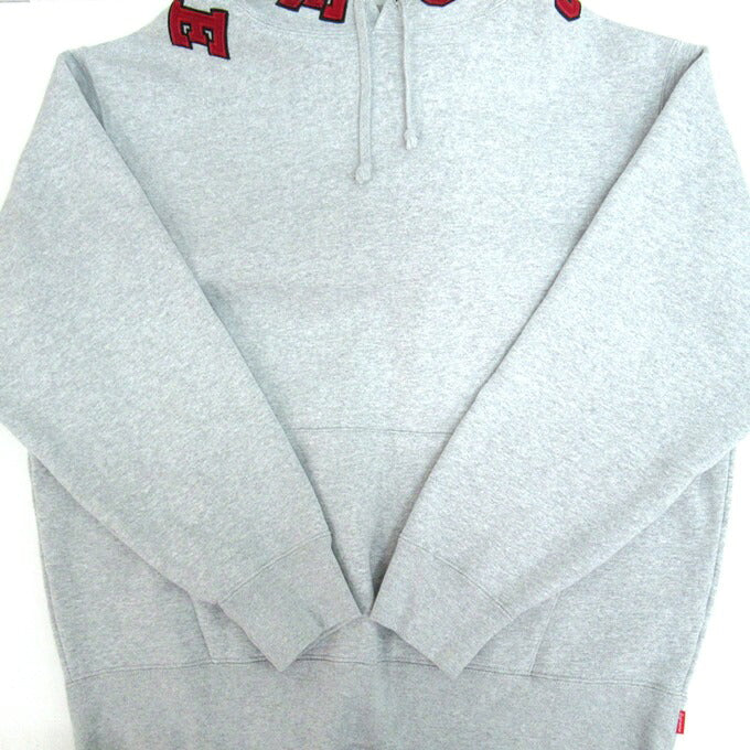 Supreme 22AW Scattered Appliqué Hoodie Gray Size L