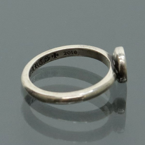 CHROME HEARTS Bubblegum Initial U Silver Ring Size ONE SIZE