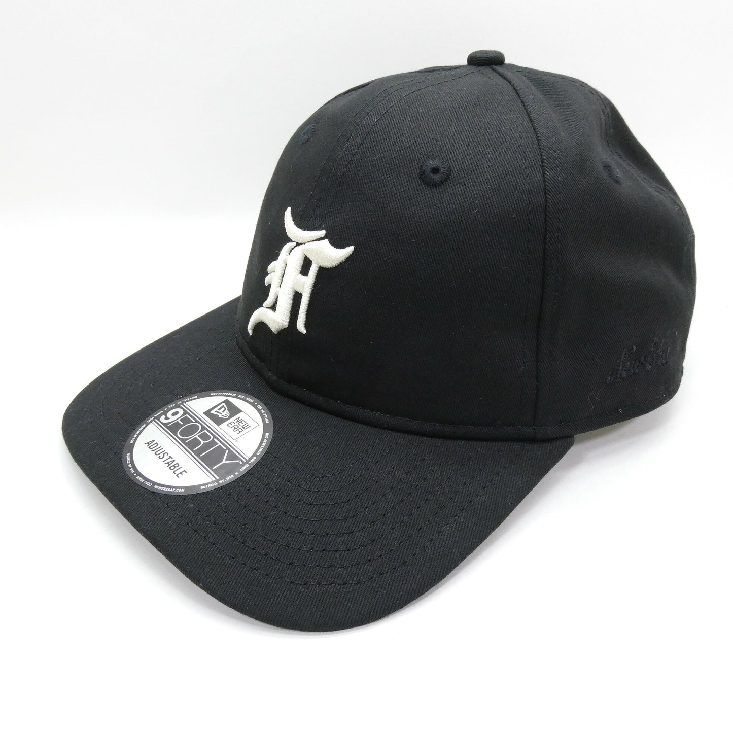 NEW ERA x FEAR OF GOD 9FORTY White Cap Black Size ONE SIZE