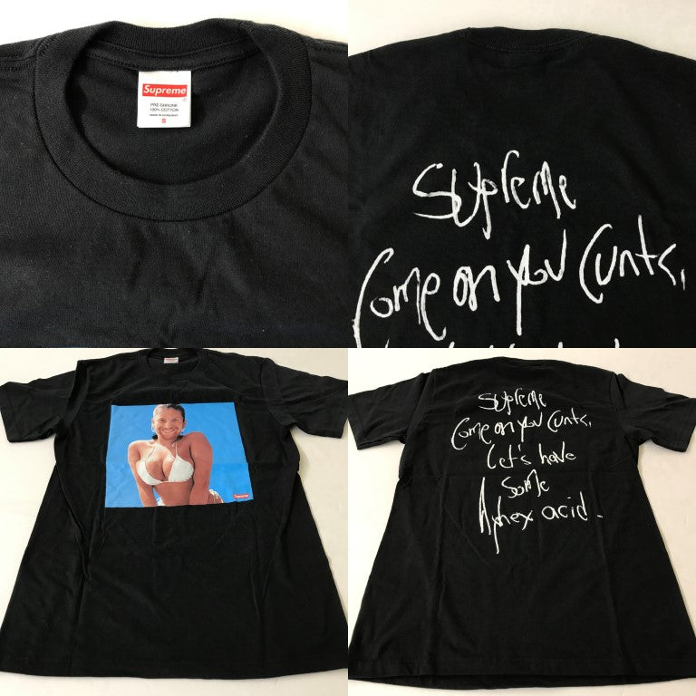Supreme Aphex Twin Windowlicker T-Shirt Black Size S