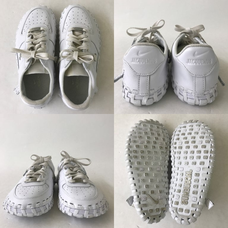 NIKE x Jacquemus J Force 1 Low LX White Sneakers Size 23.5