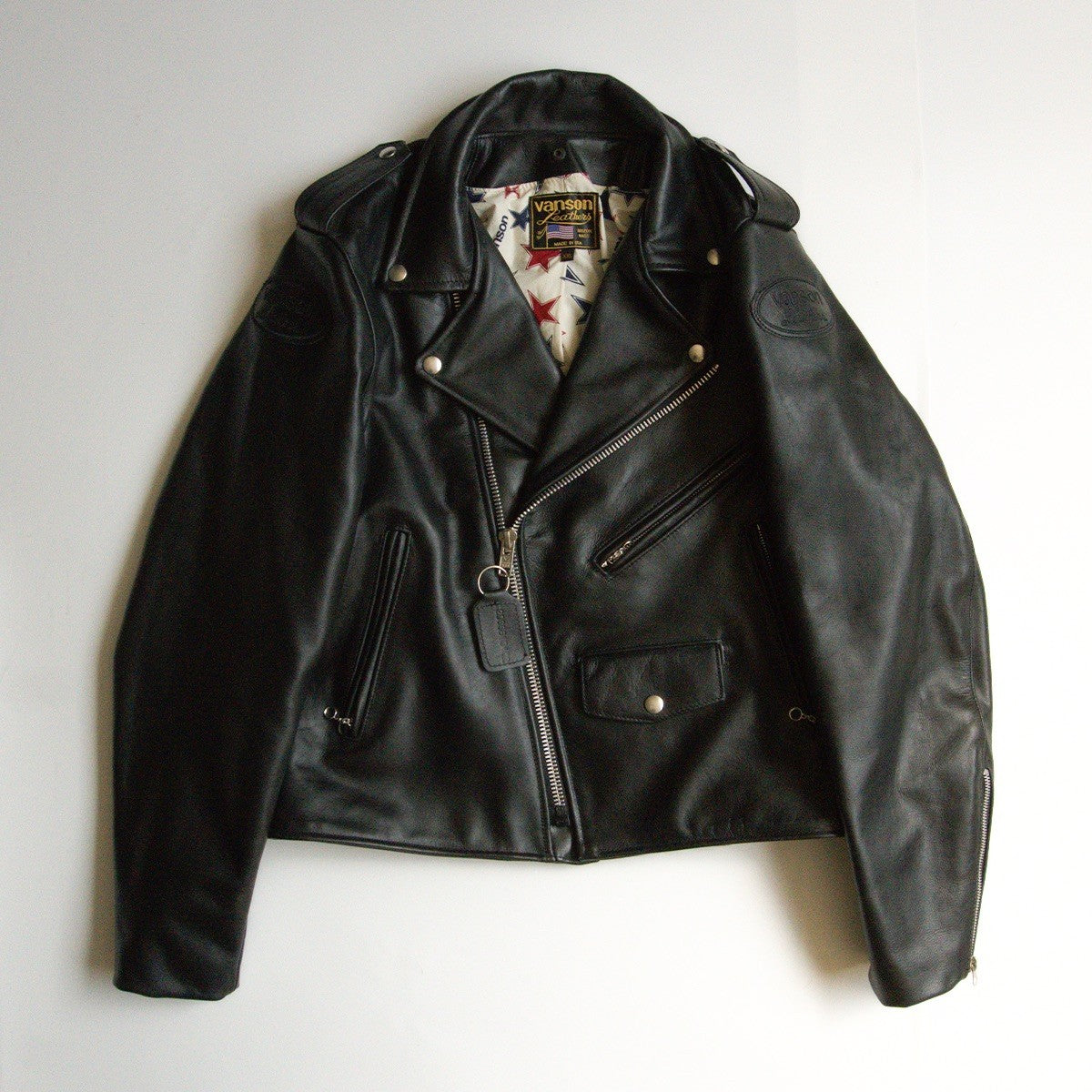 VANSON Double Riders Jacket Size XXL