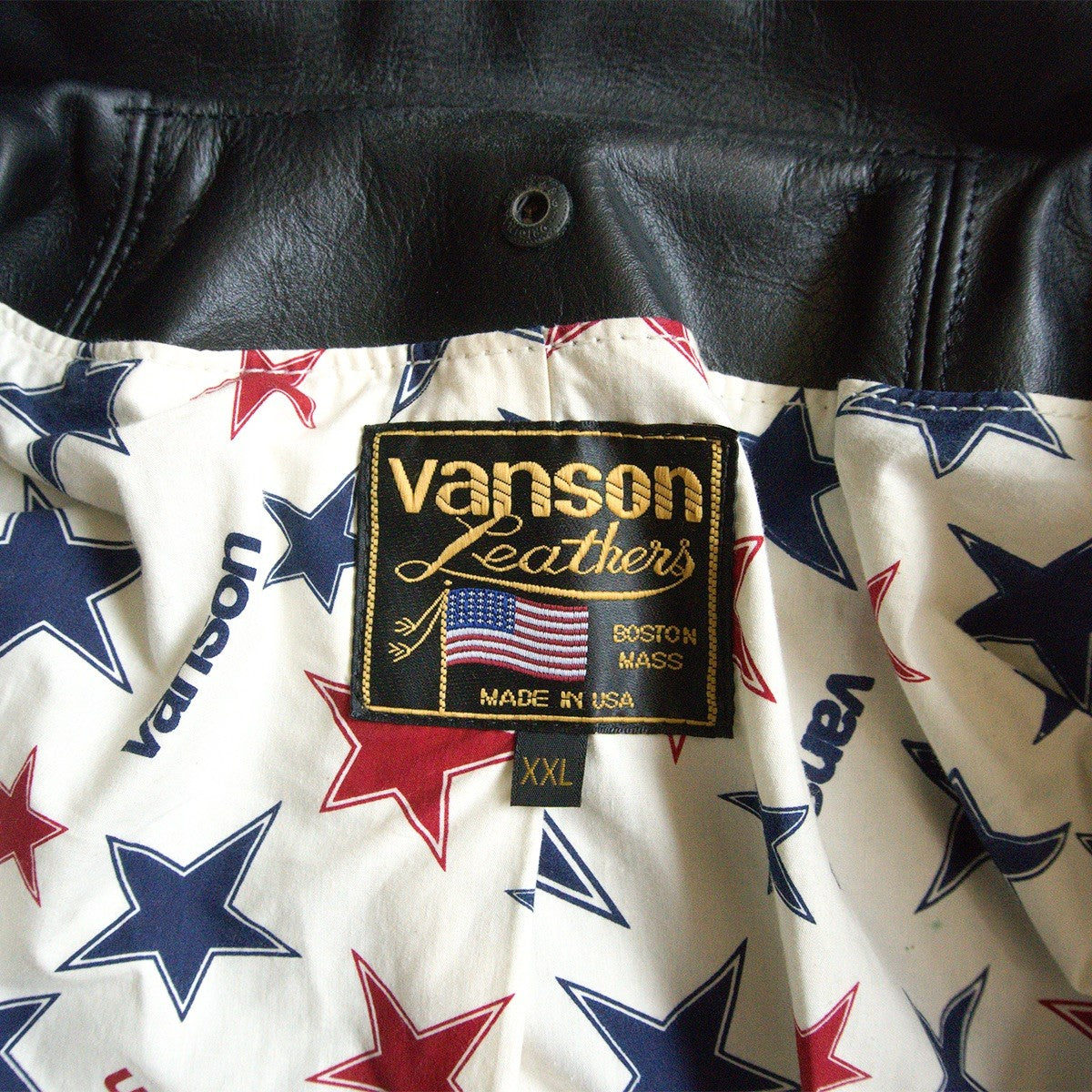 VANSON Double Riders Jacket Size XXL