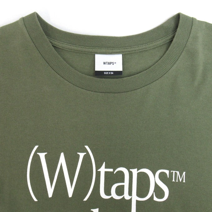 WTAPS 23SS SNEAK COLLECTION Logo T-Shirt Khaki Size 04