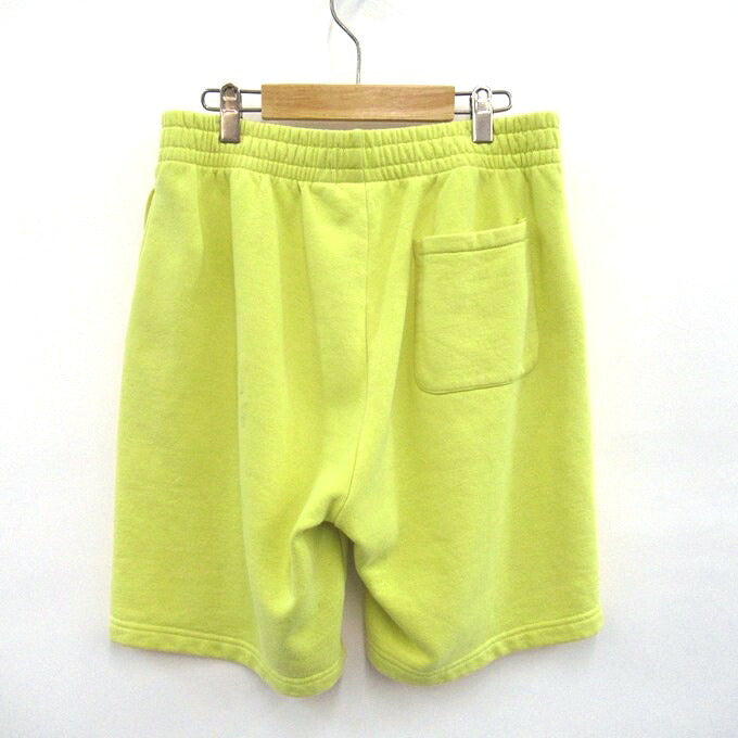 Supreme 23FW Small Box Logo Sweatshorts Yellow Sweatshirt Size S