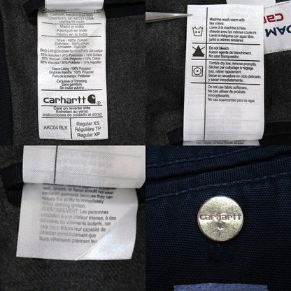ADAM KIMMEL x Carhartt Coverall Jacket Black Size XS