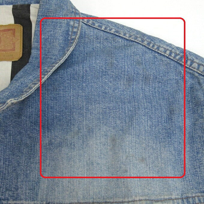 Levi's Silver Tab 90s Denim Jacket Blue Size XL