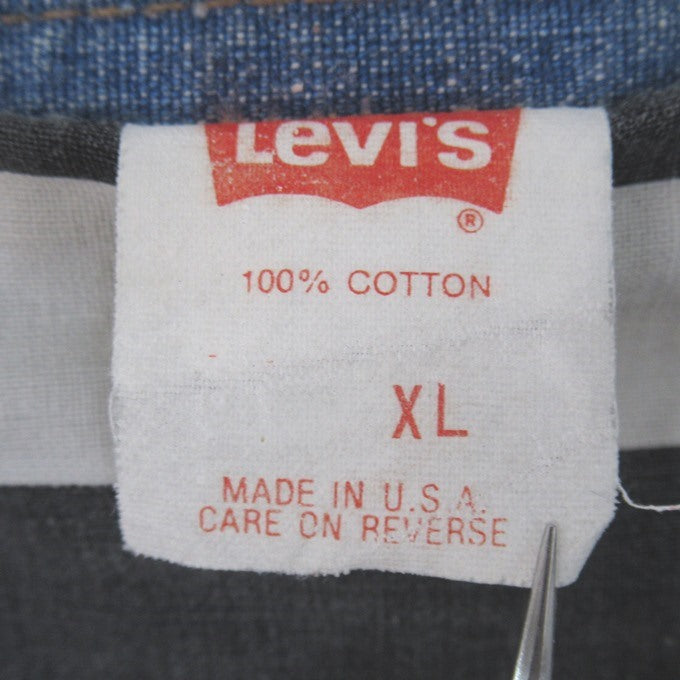 Levi's Silver Tab 90s Denim Jacket Blue Size XL