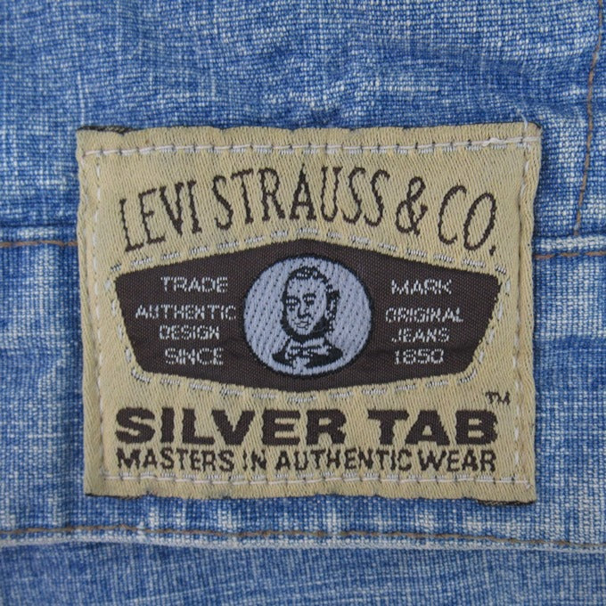 Levi's Silver Tab 90s Denim Jacket Blue Size XL