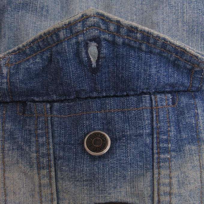 Levi's Silver Tab 90s Denim Jacket Blue Size XL