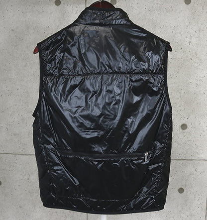 MONCLER Fournier Gilet Light Down Vest Black Size 2
