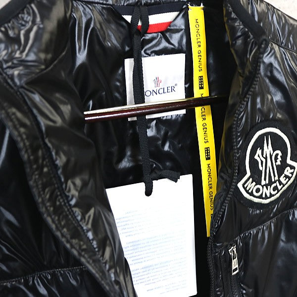 MONCLER Fournier Gilet Light Down Vest Black Size 2