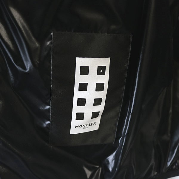 MONCLER Fournier Gilet Light Down Vest Black Size 2