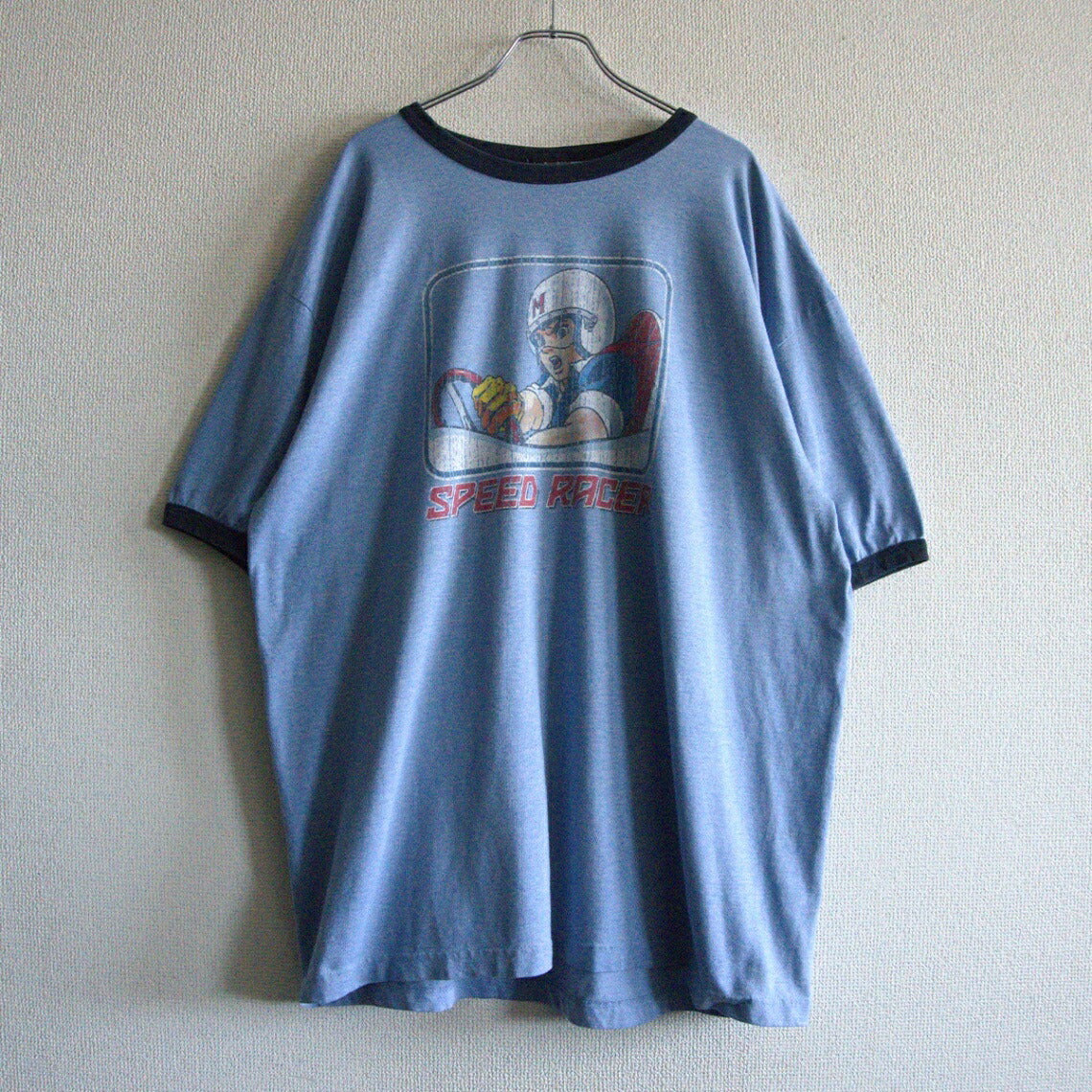 SPEED RACER 90S Ringer T-shirt Size XL