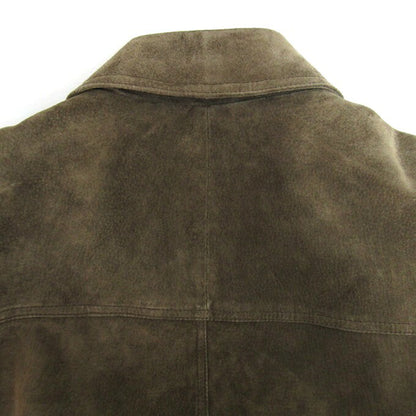 CIRO CITTERIO Suede Leather Jacket Brown Size M