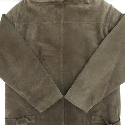 CIRO CITTERIO Suede Leather Jacket Brown Size M