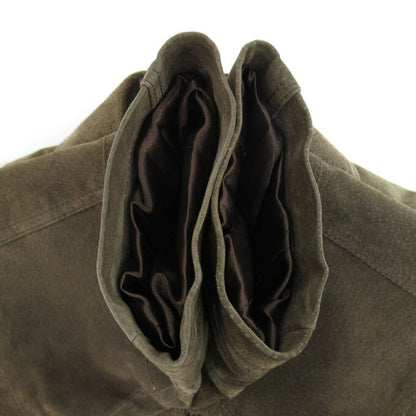 CIRO CITTERIO Suede Leather Jacket Brown Size M