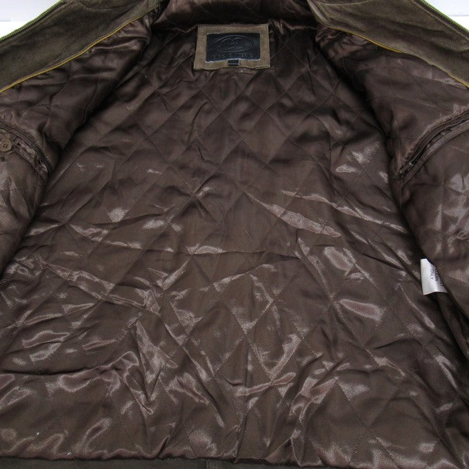 CIRO CITTERIO Suede Leather Jacket Brown Size M