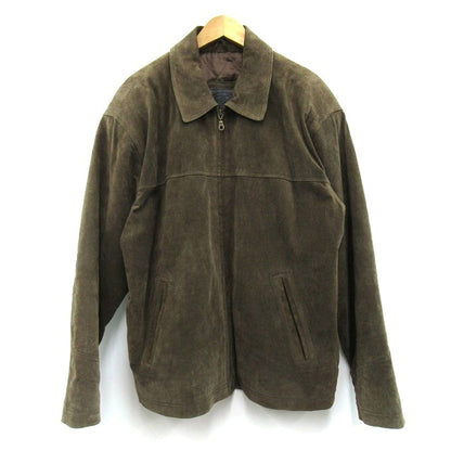 CIRO CITTERIO Suede Leather Jacket Brown Size M