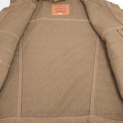 LEVI'S x Stussy 2nd Dyed Jacquard Jacket Brown Size S