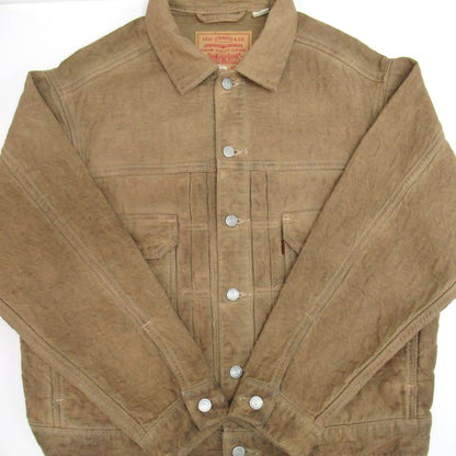LEVI'S x Stussy 2nd Dyed Jacquard Jacket Brown Size S