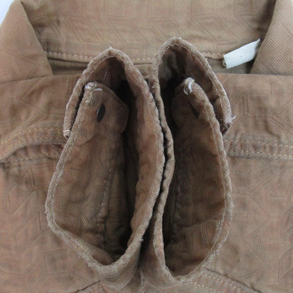 LEVI'S x Stussy 2nd Dyed Jacquard Jacket Brown Size S