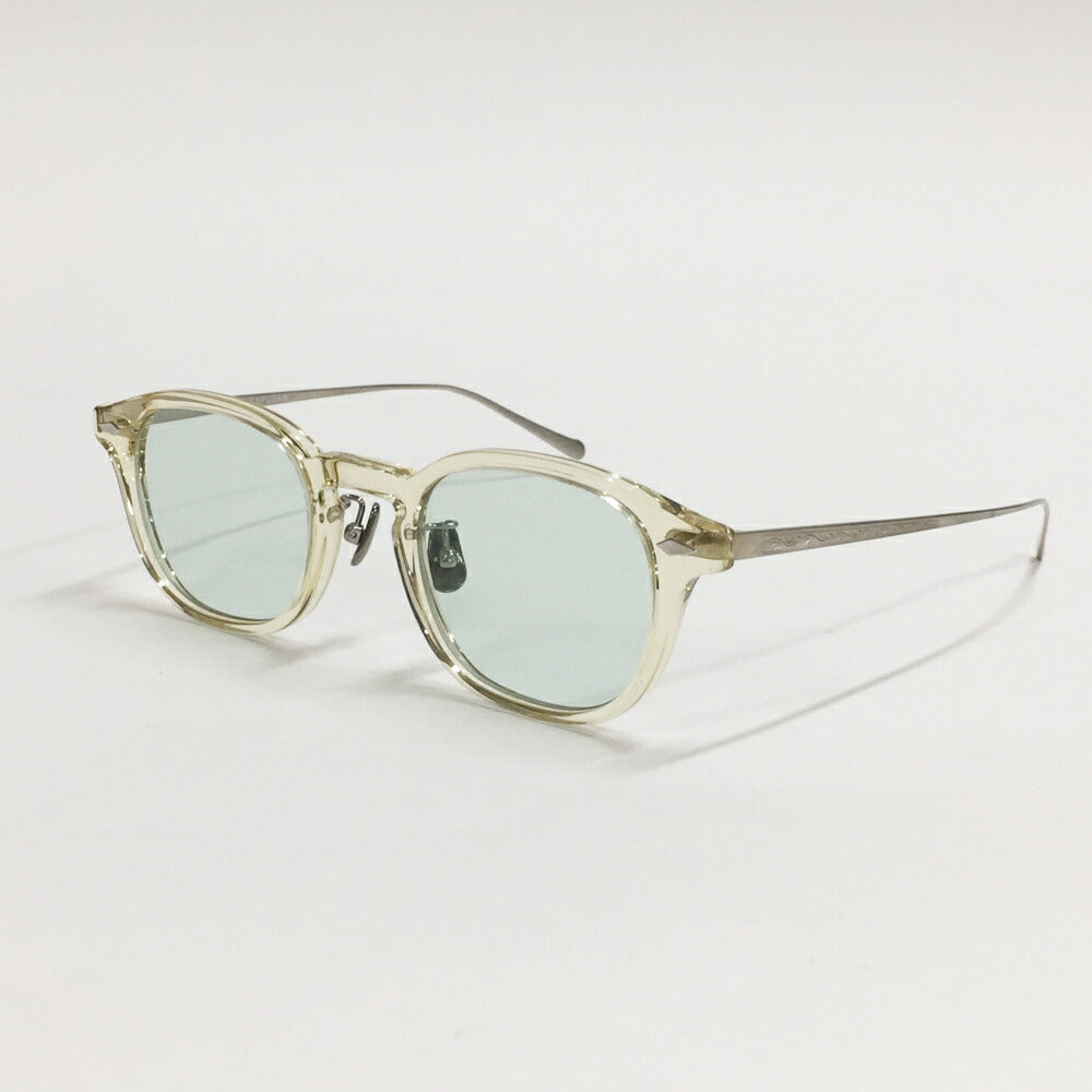NOCHINO OPTICAL JIFUSAN Clear Light Green Lens Sunglasses