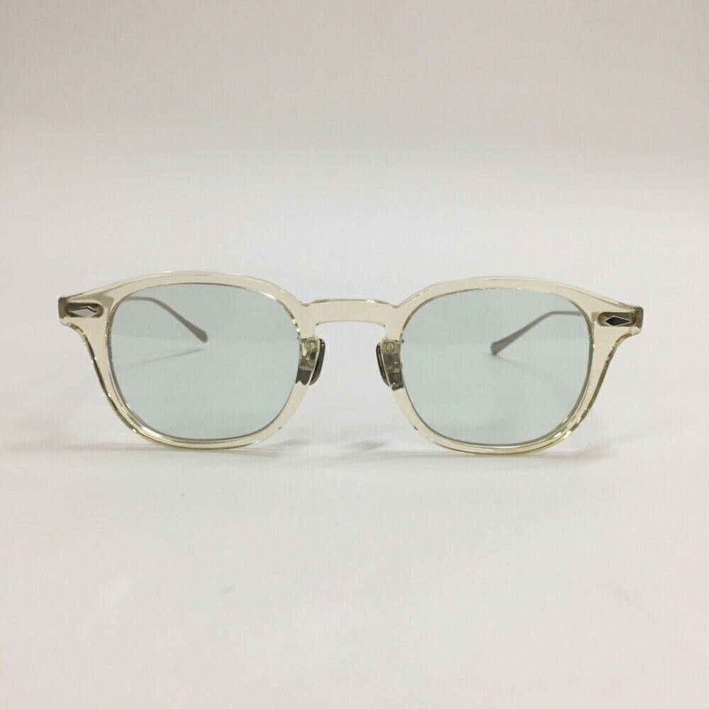 NOCHINO OPTICAL JIFUSAN Clear Light Green Lens Sunglasses