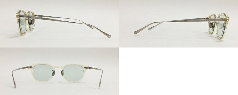 NOCHINO OPTICAL JIFUSAN Clear Light Green Lens Sunglasses