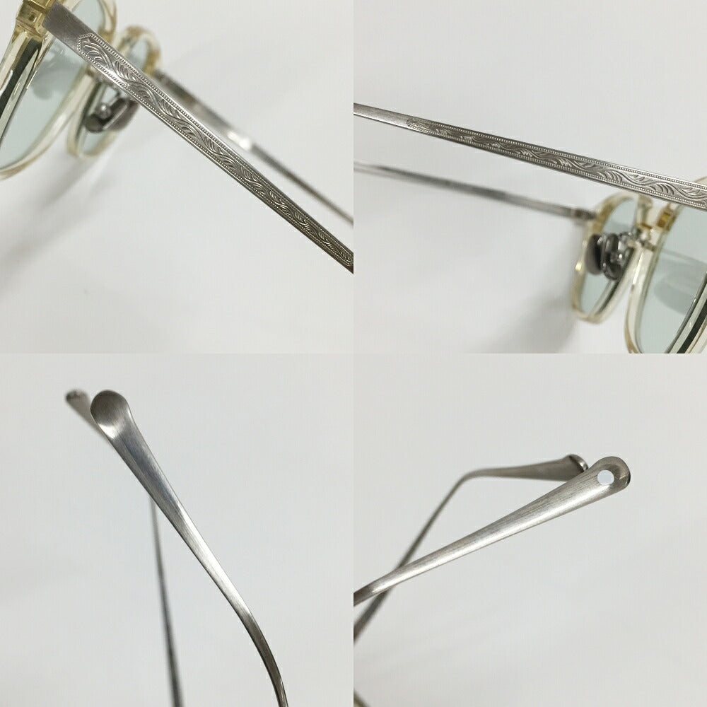 NOCHINO OPTICAL JIFUSAN Clear Light Green Lens Sunglasses