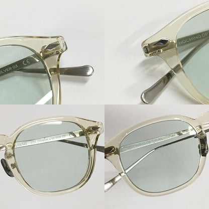 NOCHINO OPTICAL JIFUSAN Clear Light Green Lens Sunglasses