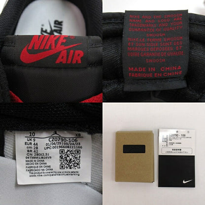 NIKE AIR JORDAN 1 Retro Low OG Toe" Sneakers Size 28cm