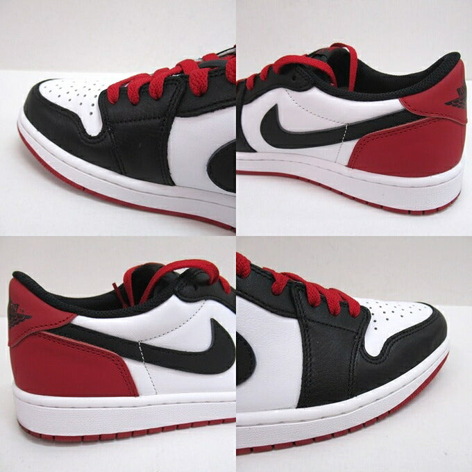 NIKE AIR JORDAN 1 Retro Low OG Toe" Sneakers Size 28cm