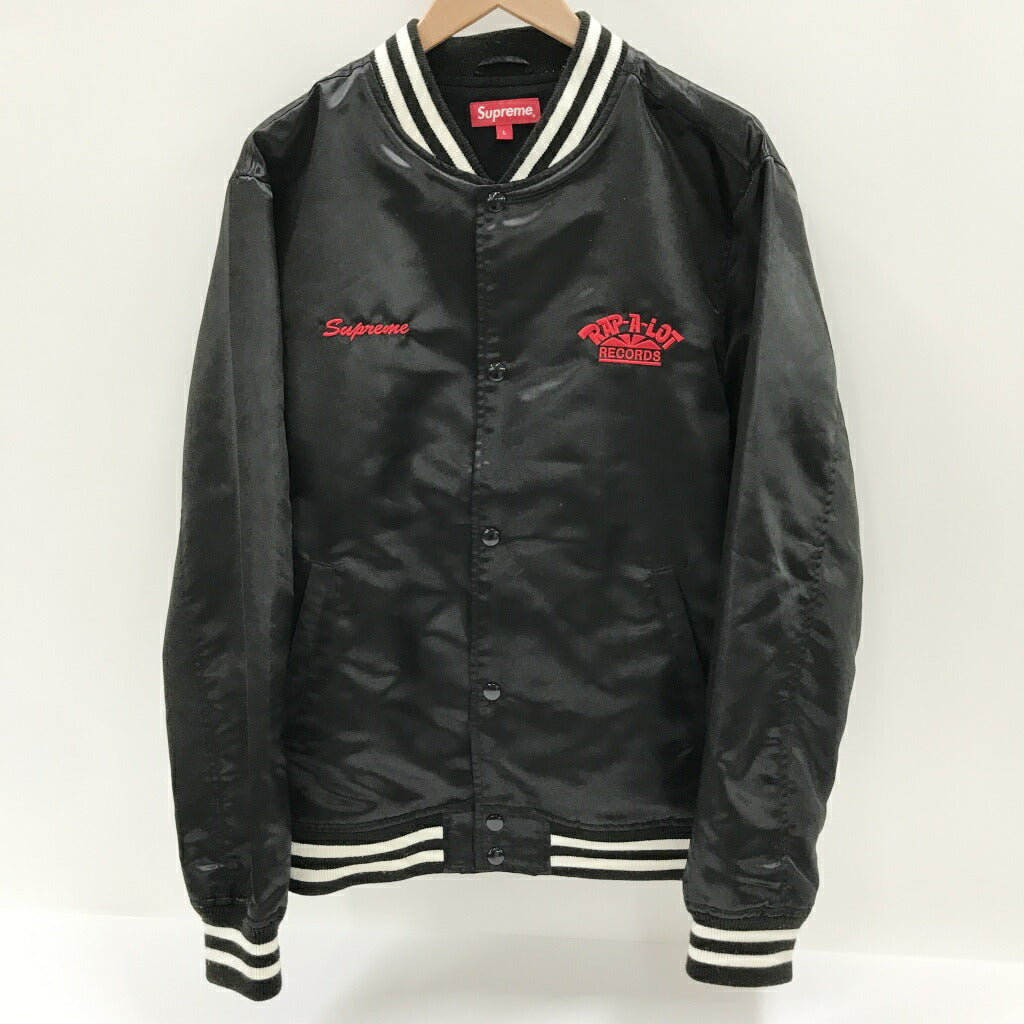 Supreme Rap-A-Lot Record Satin Club Jacket Black Size L