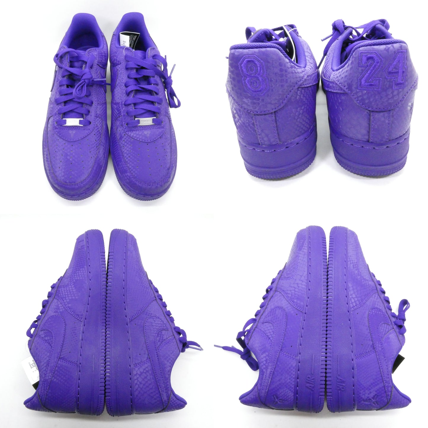 NIKE x Kobe Bryant Air Force 1 Low "Court Purple" Sneakers