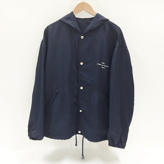 COMME des GARCONS HOMME 80s Nylon Jacket Navy Size M