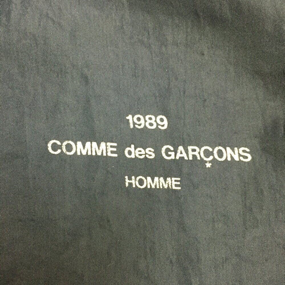 COMME des GARCONS HOMME 80s Nylon Jacket Navy Size M