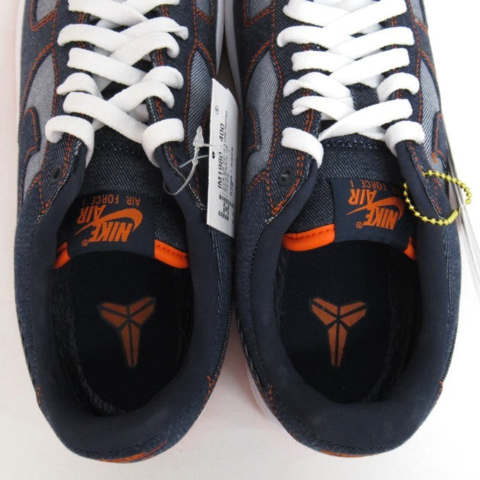NIKE x Kobe Bryant AF1 Low Protro Denim Sneakers Size 28cm