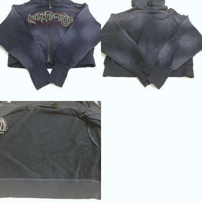 ANTIMID Zip Hoodie Navy Size S